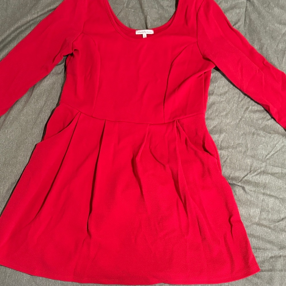Charlotte Russe Bold Red Fabric